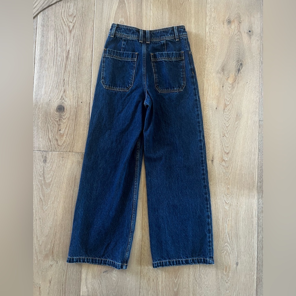 Rhythm Blue Straight Leg Jeans - size 4 - Picture 2 of 4